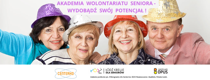AKADEMIA WOLONTARIATU SENIORA – wydobądź swój potencjał